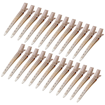 Bantoye Duck Bill Clips 24 Pack GS Brown front view