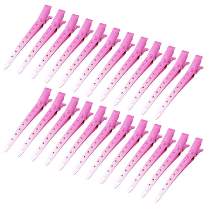 Bantoye Duck Bill Clips 24 Pack GS Pink front view