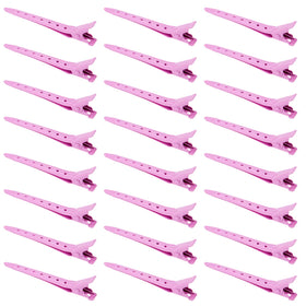 Bantoye Duck Bill Clips 24 Pack in pink front view