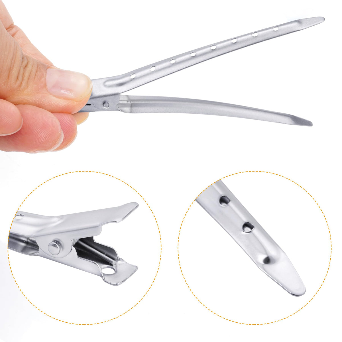 Bantoye Duck Bill Clips arranged in a stylish display