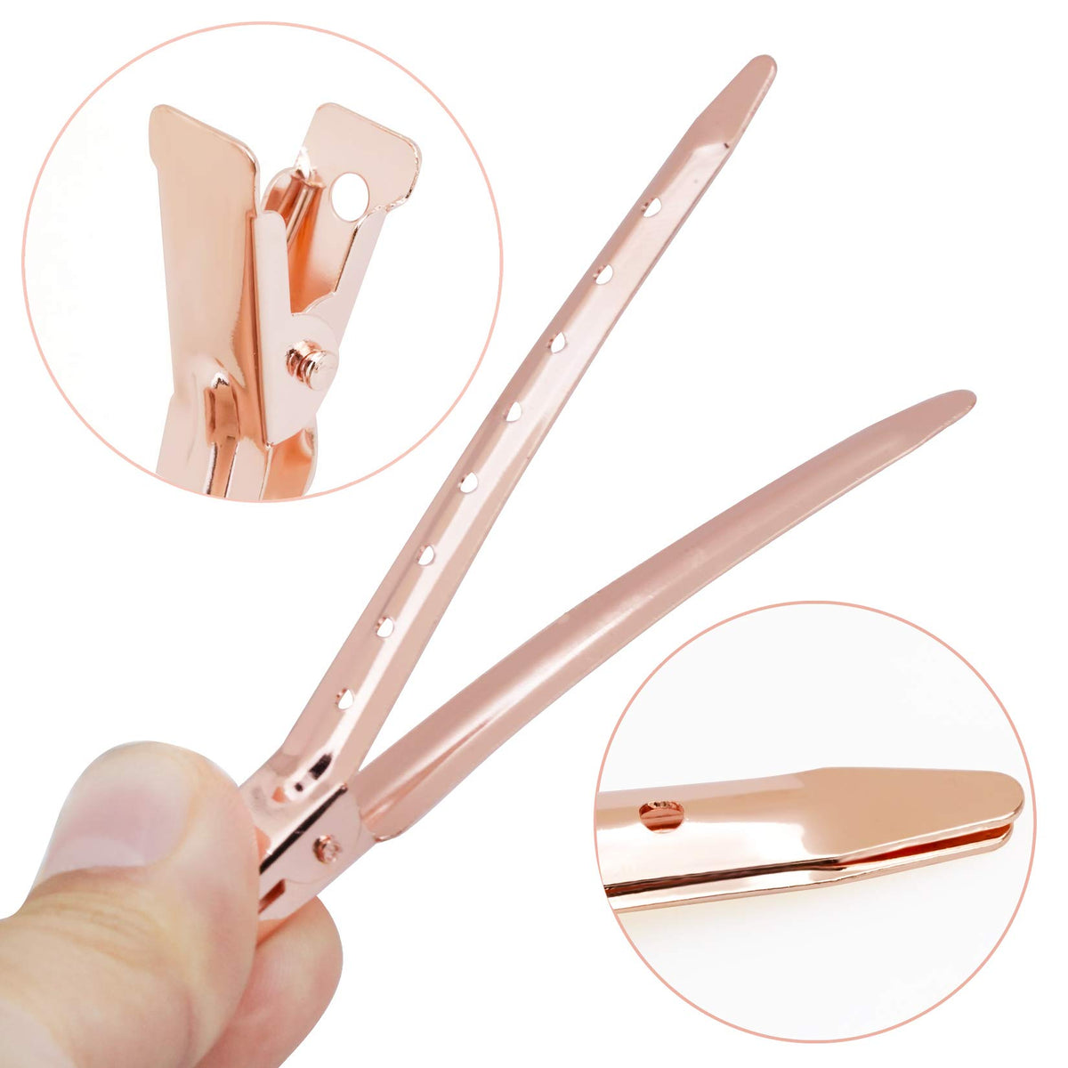 Bantoye Duck Bill Clips arranged neatly on a white background