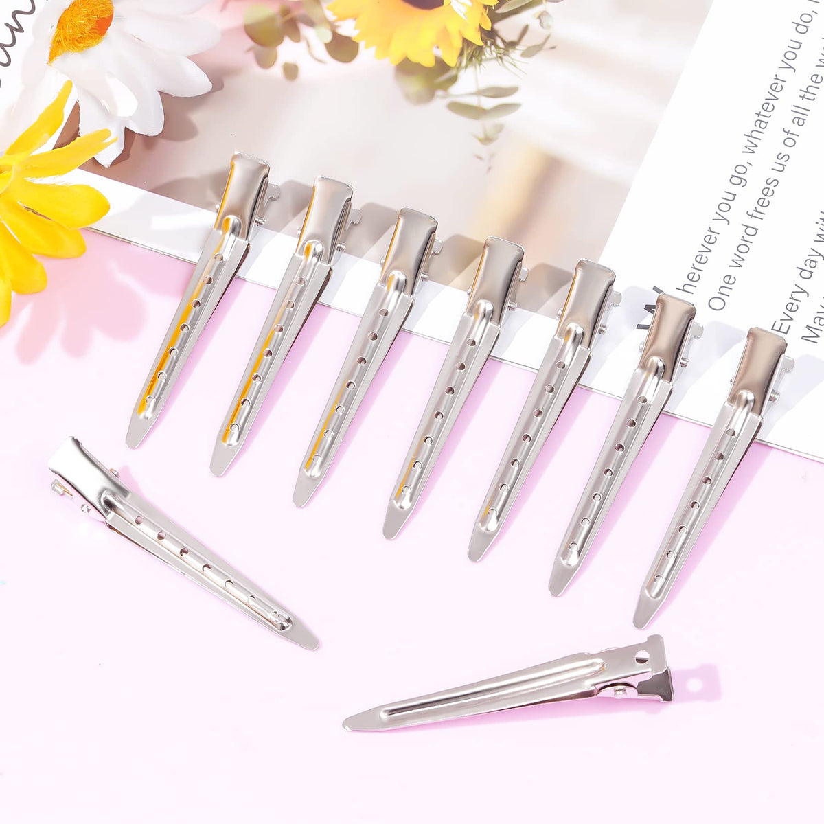 Bantoye Duck Bill Clips displayed on a styling station