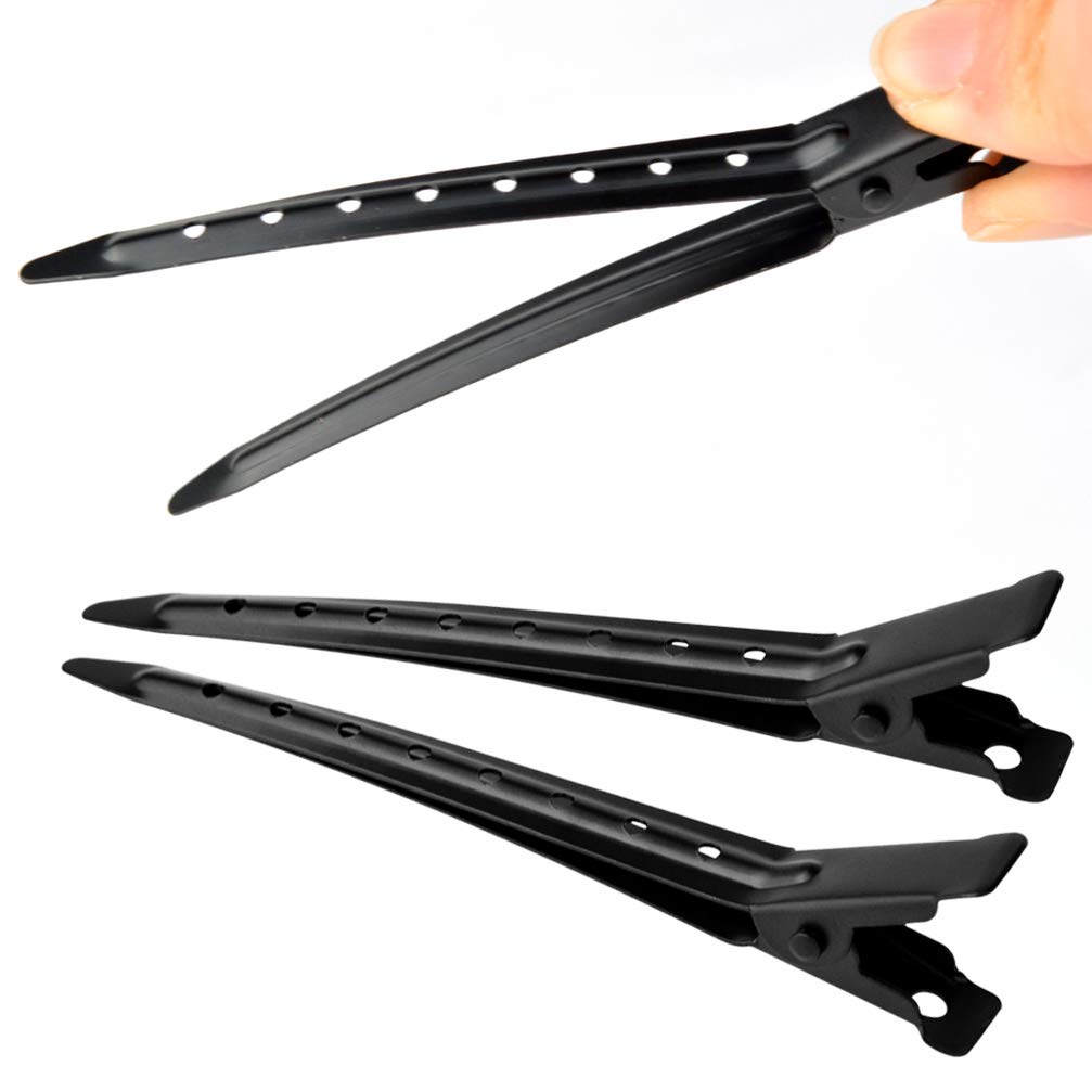 Bantoye Duck Bill Clips displayed on a styling station