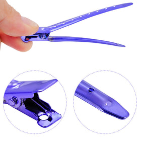 Bantoye Duck Bill Clips in use for hair styling
