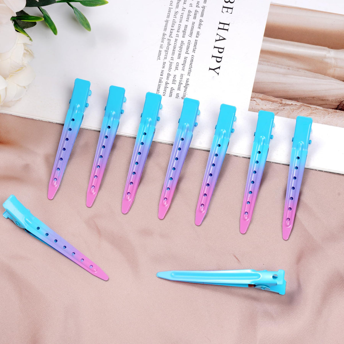 Bantoye duck bill clips packaging showing 24 pieces