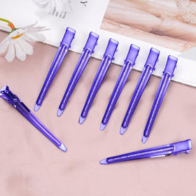 Bantoye Duck Bill Clips vibrant purple colour display