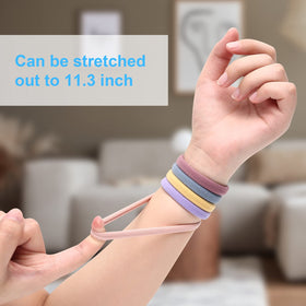 BAOLI Hair Ties showing strong stretch and durability