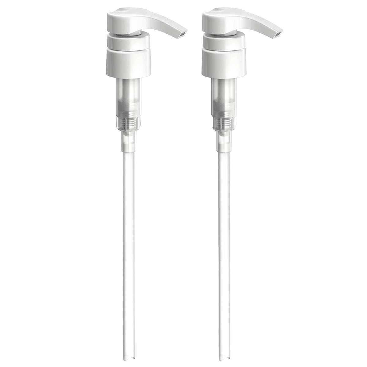 Bar5F Pump Dispenser front view with clear tube
