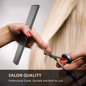 Bardeau Essentials combs with packaging showing product details