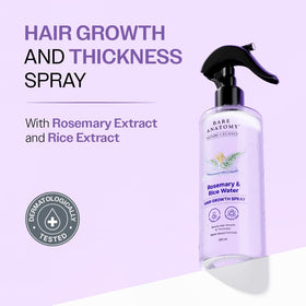 Bare Anatomy Rosemary Water Spray 200ml back view