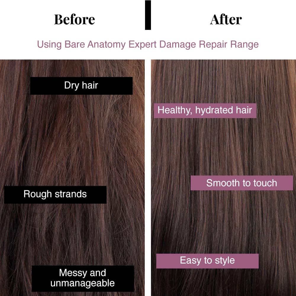 Bare Anatomy Ultra Smoothing Shampoo 100ml on a shelf
