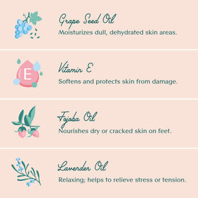 Bare August Gel Heel Socks in a hand wash setting