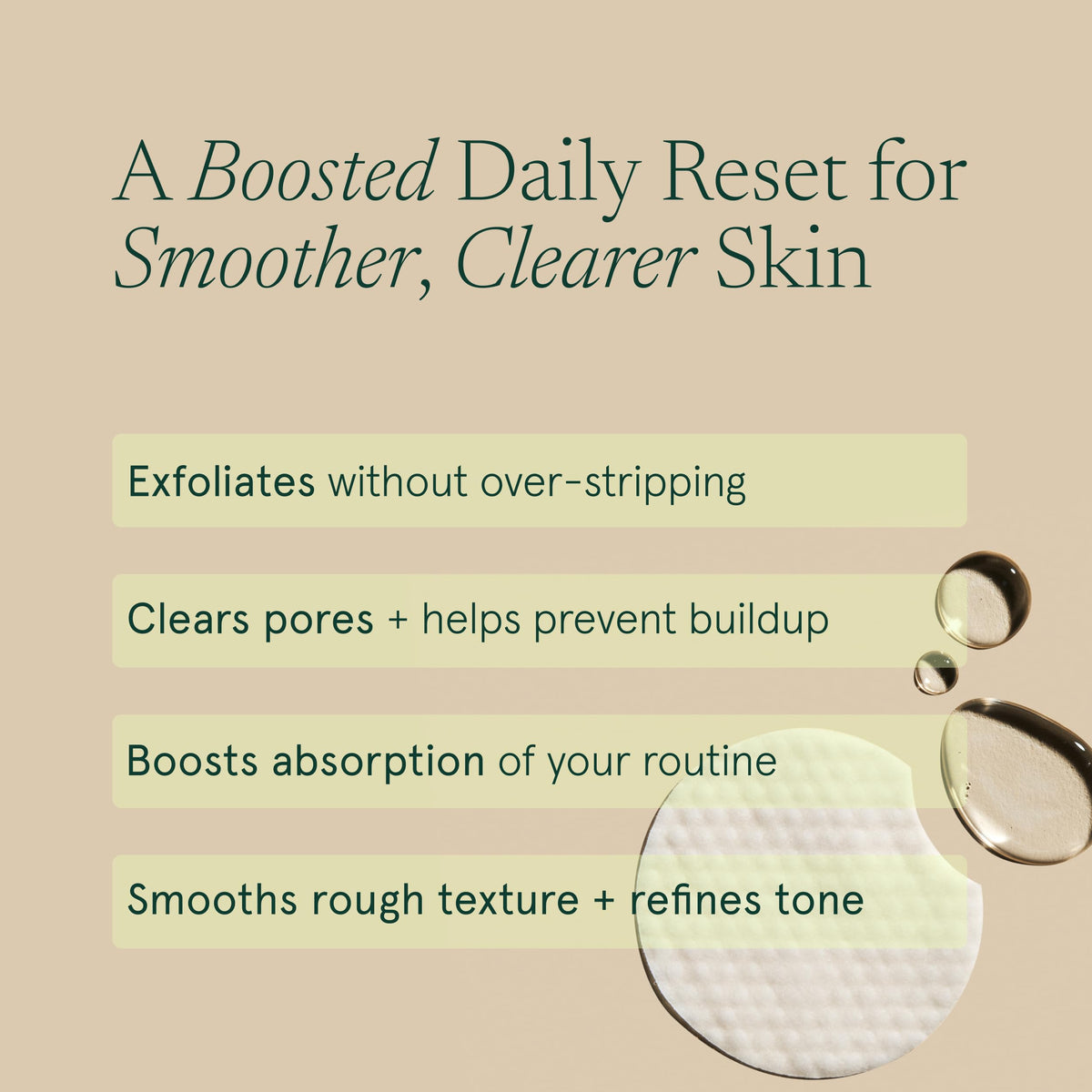 Barefaced Toning Pads II pads in container