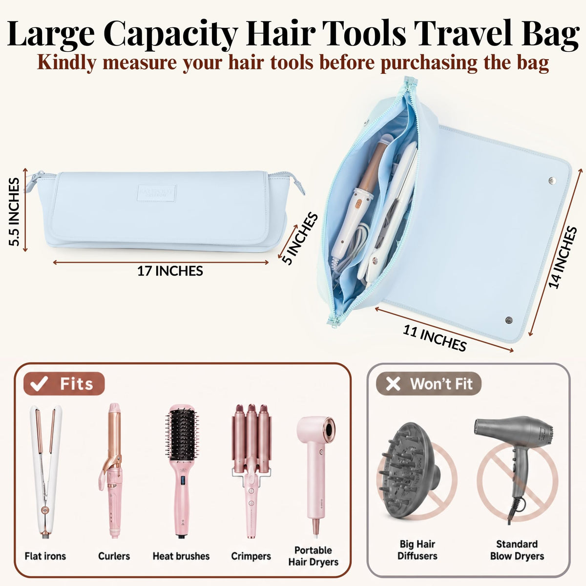 BAREFOOT CARIBOU Travel Bag with heat resistant mat on a counter