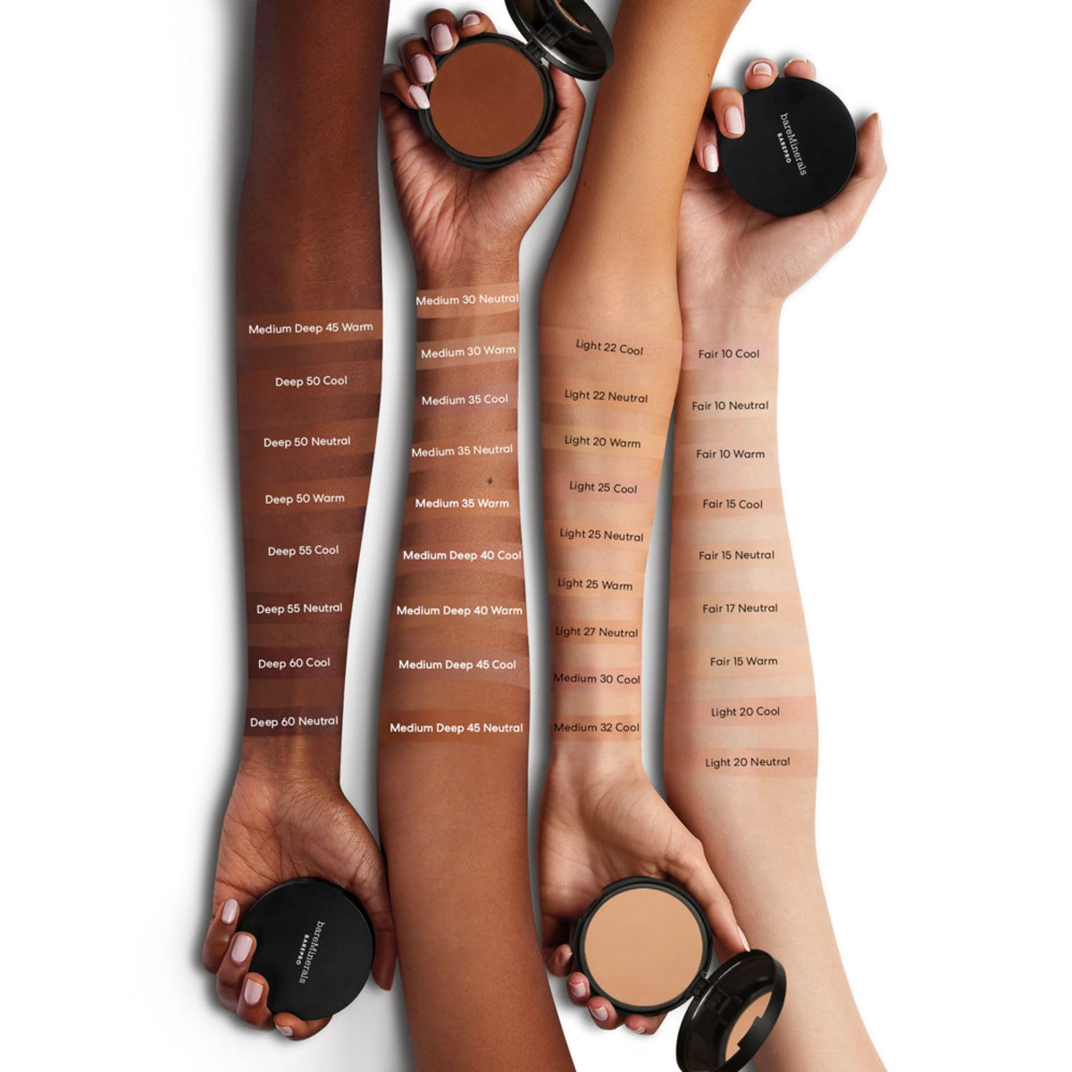 bareMinerals Barepro Powder Foundation application process