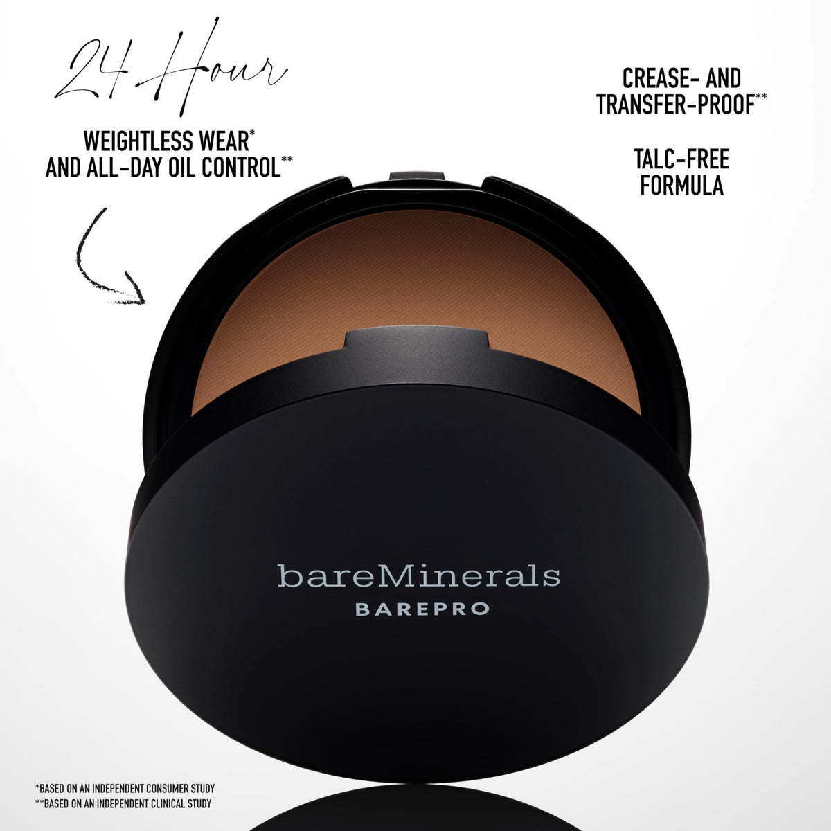 bareMinerals Barepro Powder Foundation texture close-up