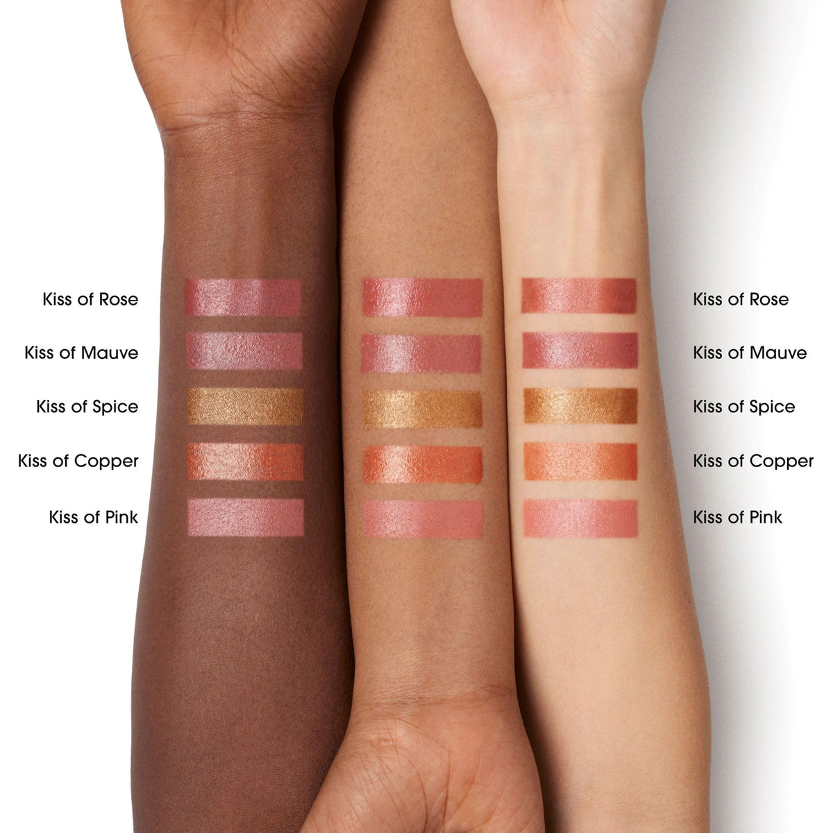 bareMinerals Complexion Rescue Liquid Blonzer Kiss Of Rose texture close-up