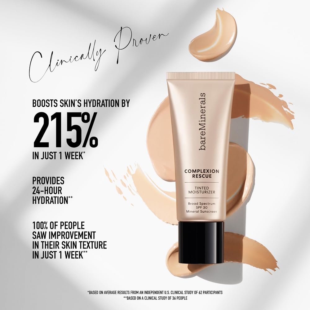 bareMinerals Complexion Rescue Tinted Moisturizer Birch 1.5 texture close-up