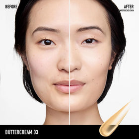 bareMinerals Complexion Rescue Tinted Moisturizer Buttercream 03 texture close-up