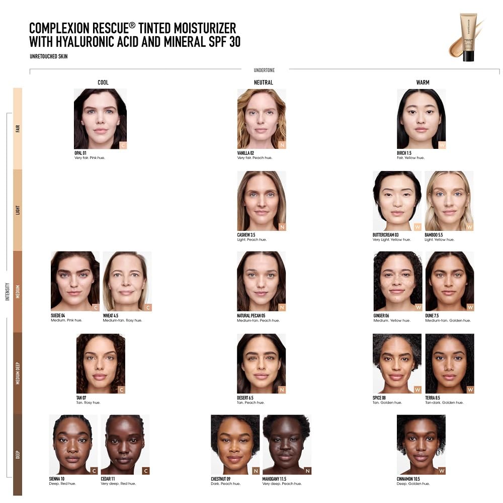 bareMinerals Complexion Rescue Tinted Moisturizer lifestyle shot on vanity