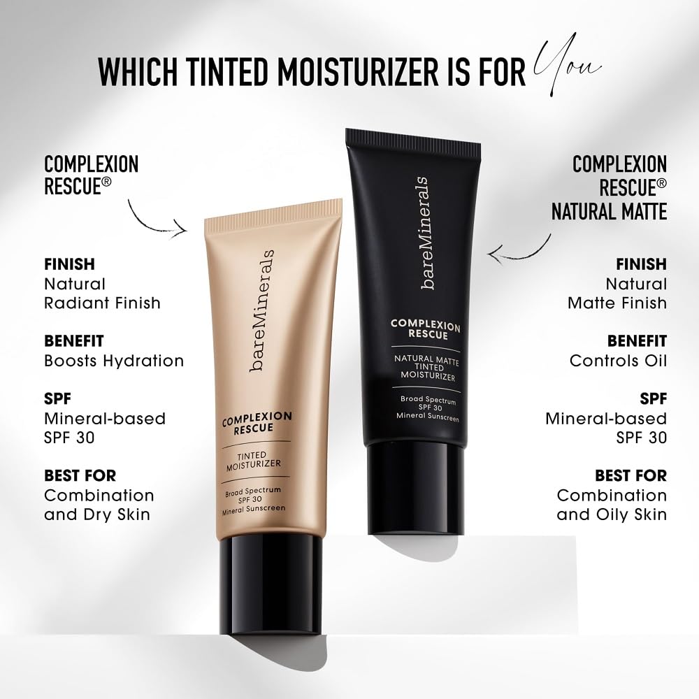 bareMinerals Complexion Rescue Tinted Moisturizer swatch on hand