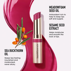 bareMinerals Dewy Lip Gloss-Balm Affection lifestyle shot
