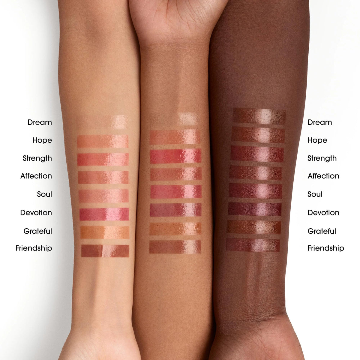 bareMinerals Dewy Lip Gloss-Balm Grateful applicator close-up