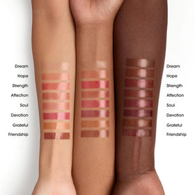 bareMinerals Dewy Lip Gloss-Balm Grateful applicator close-up
