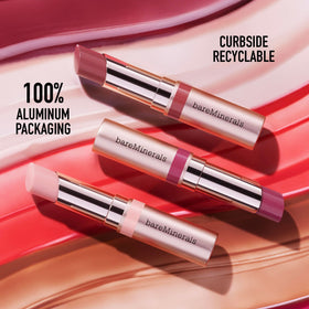 bareMinerals Dewy Lip Gloss-Balm with other lip care products