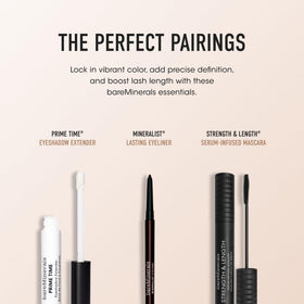 bareMinerals Loose Mineral Eye Color Celestine on makeup vanity