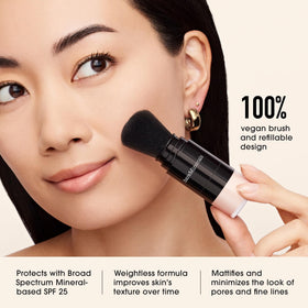 bareMinerals Mineral Veil Translucent Setting Powder in natural light