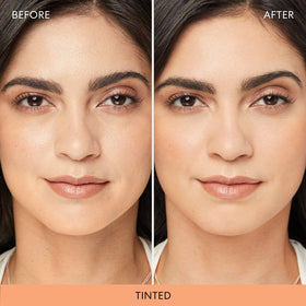 bareMinerals Mineral Veil Translucent Setting Powder on a makeup brush