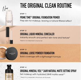 bareMinerals ORIGINAL Loose Powder Foundation Medium Beige 12 close-up