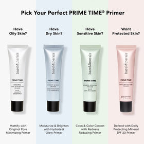 bareMinerals Time Original Foundation Primer with makeup products