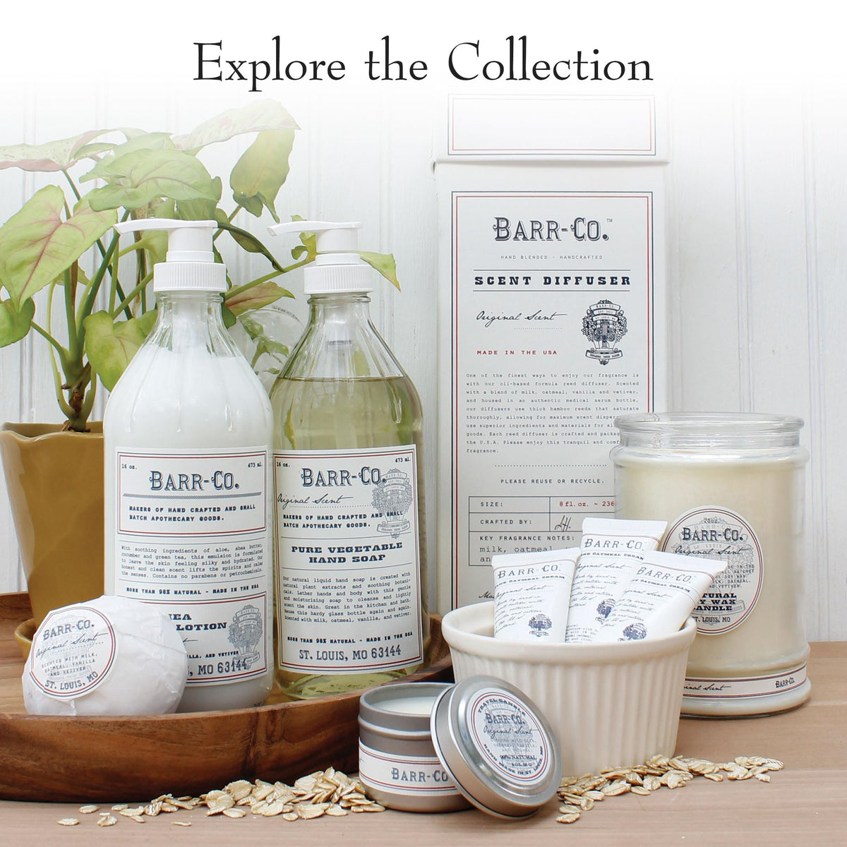 BARR-CO Original Scent Bubble Bath Elixir lifestyle scene
