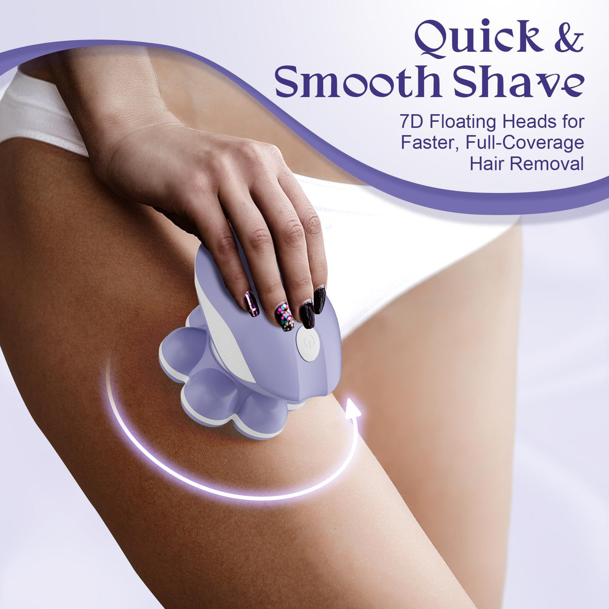 bartrimber Electric Razor for Women in packaging