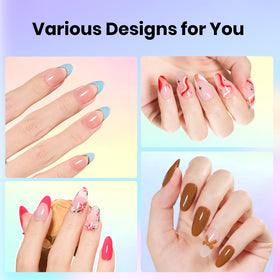 base coat and top coats from beetles Gel Nail Polish Kit