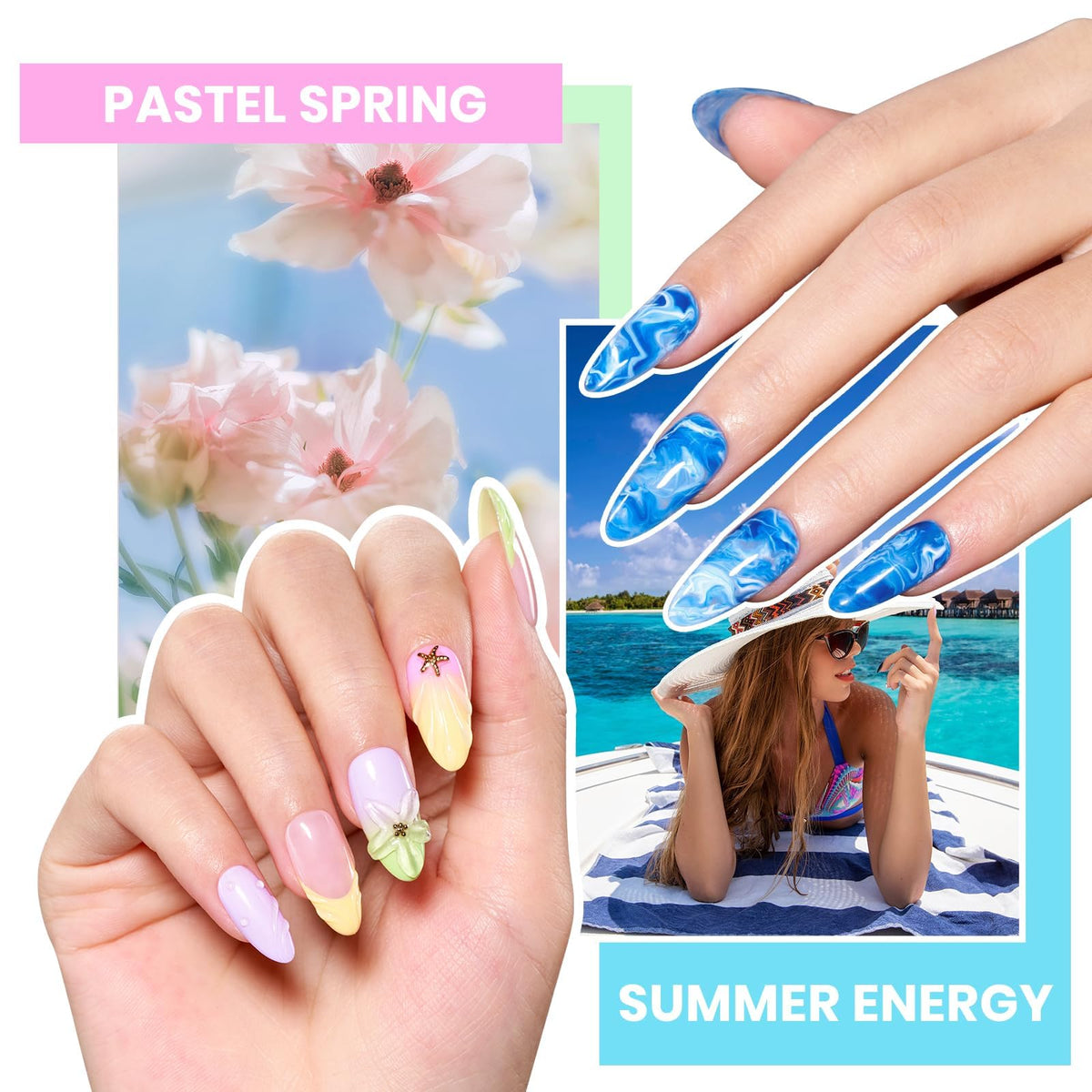 base coat and top coats included in beetles nail kit