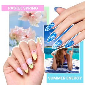 base coat and top coats included in beetles nail kit