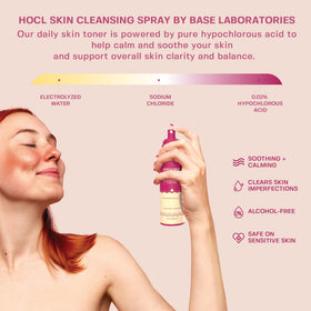 BASE LABORATORIES Hypochlorous Acid Spray nozzle detail