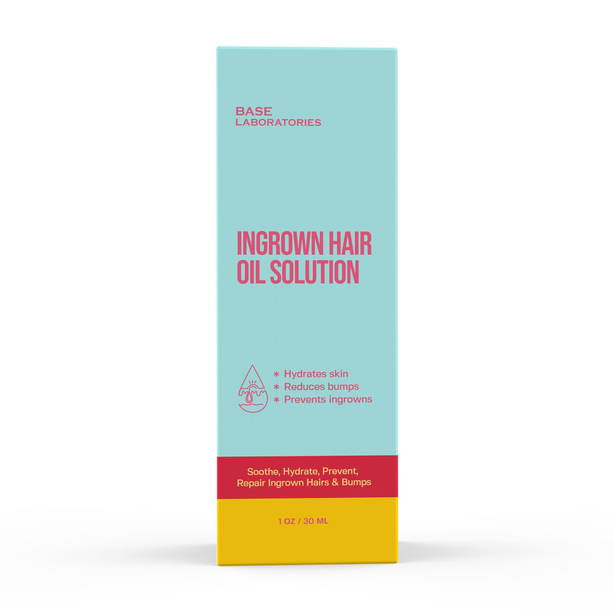 BASE LABORATORIES Ingrown Hair Oil 30ml with ingredients