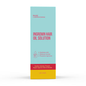 BASE LABORATORIES Ingrown Hair Oil 30ml with ingredients
