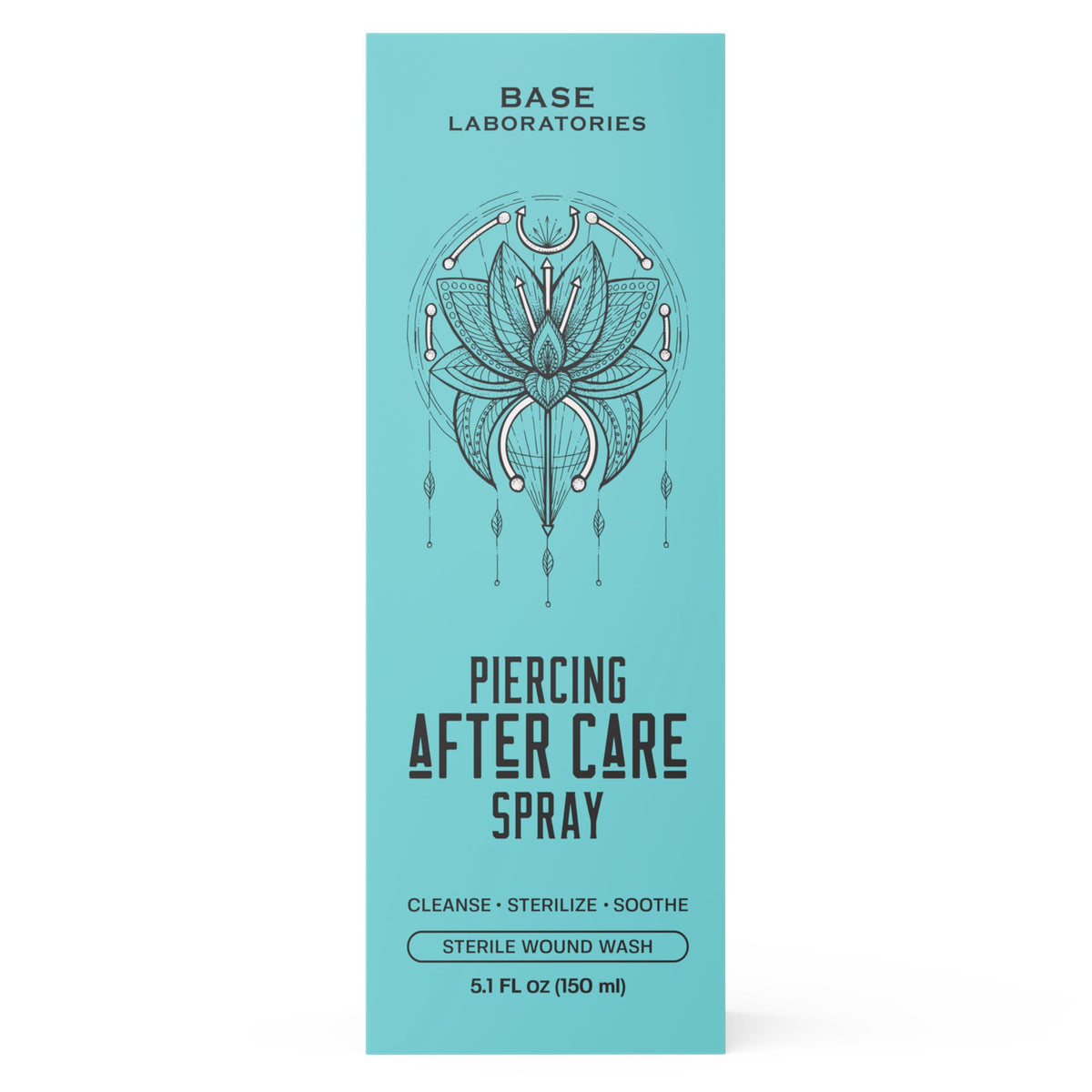 BASE LABORATORIES Piercing Aftercare Spray 4oz lifestyle scene