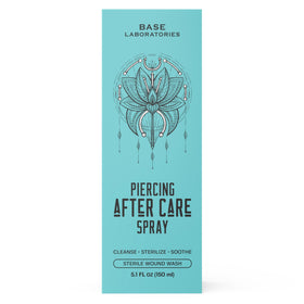 BASE LABORATORIES Piercing Aftercare Spray 4oz lifestyle scene