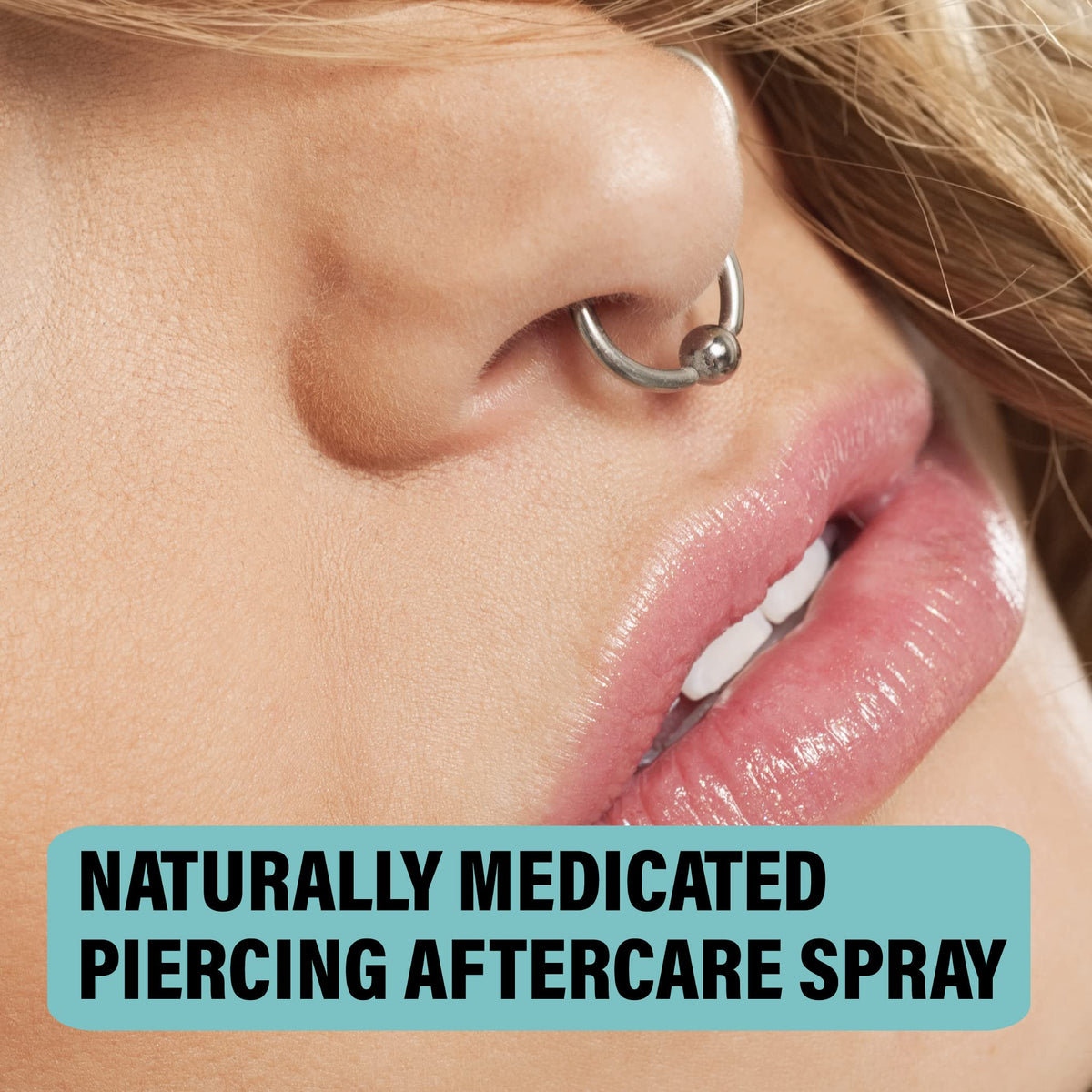 BASE LABORATORIES Piercing Aftercare Spray 4oz side view