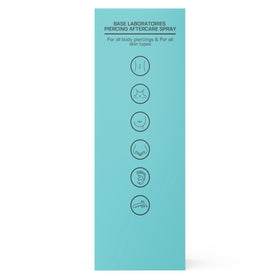 BASE LABORATORIES Piercing Aftercare Spray 4oz with other aftercare products