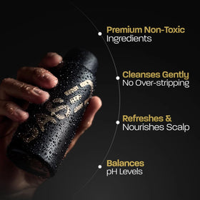BASED BODYWORKS Shampoo bottle with Peppermint Oil