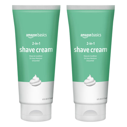 Basics 2-In-1 Moisturizing Shave Cream front view