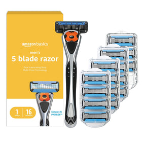 Basics 5-Blade MotionSphere Razor handle with cartridges