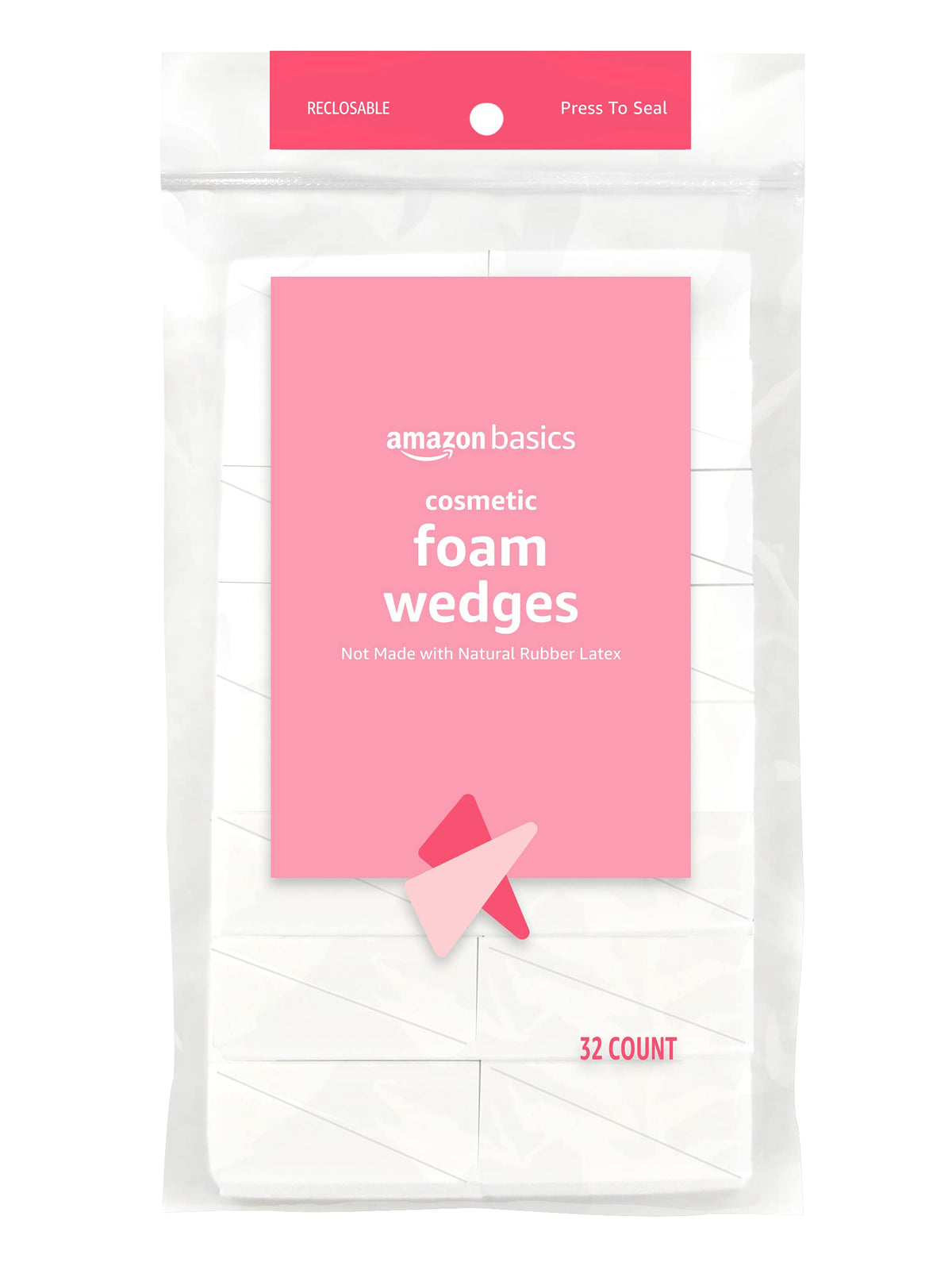 Basics Cosmetic Foam Wedges pack of 32